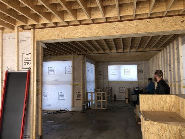 Maison mitoyenne ossature bois à Waremme